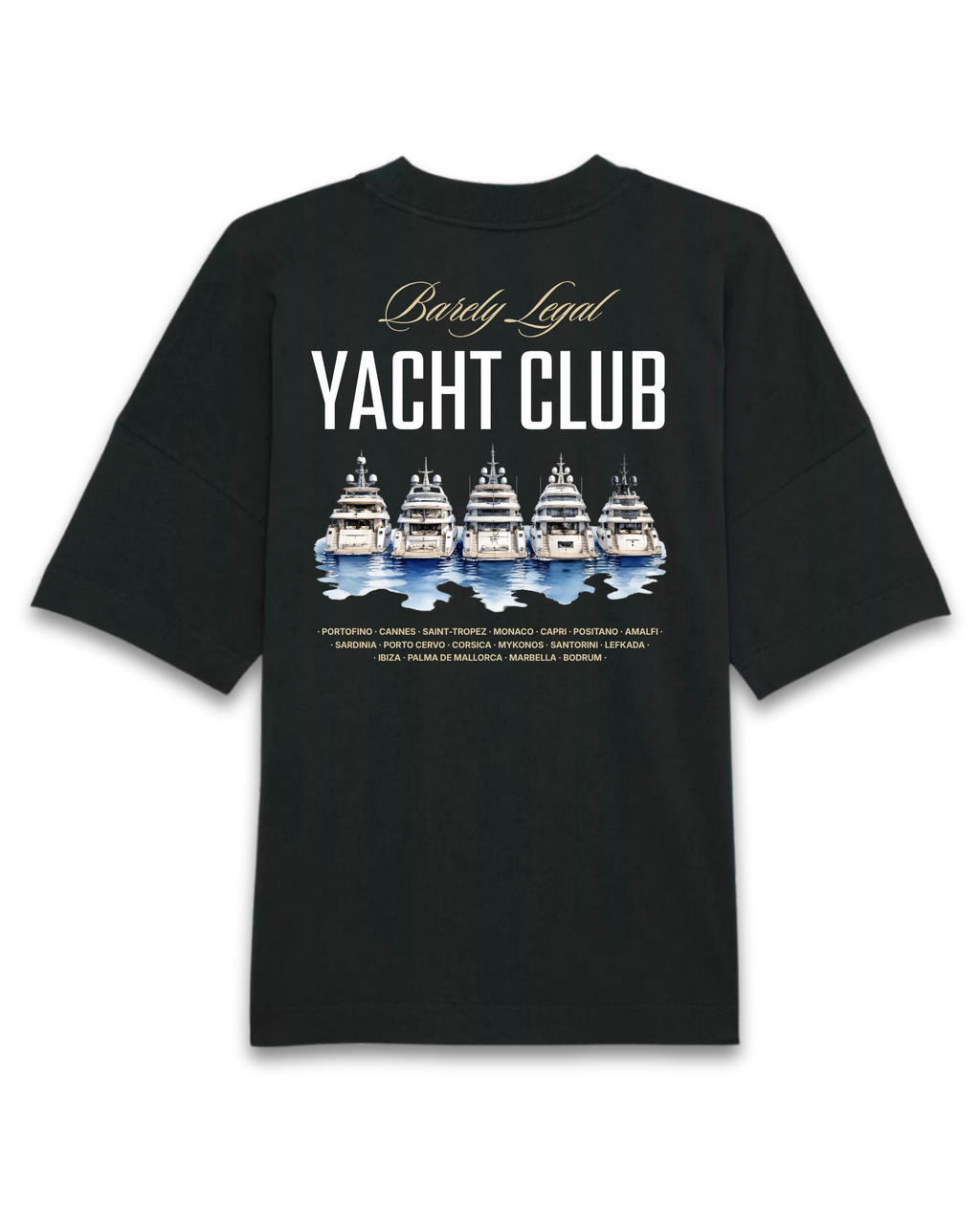 Tricou Oversized "Yacht Club"