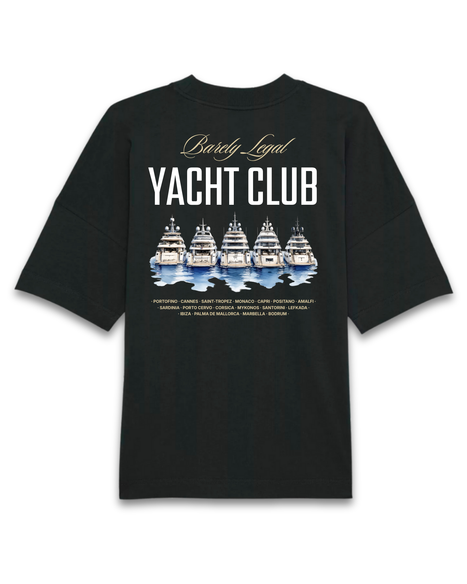 Tricou Oversized "Yacht Club"