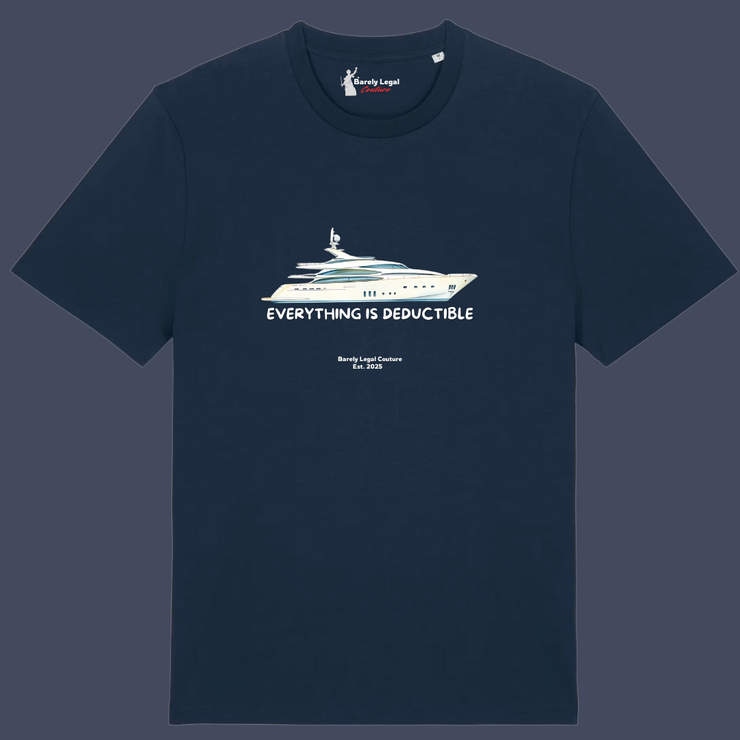 Tricou "Everything is Deductible"