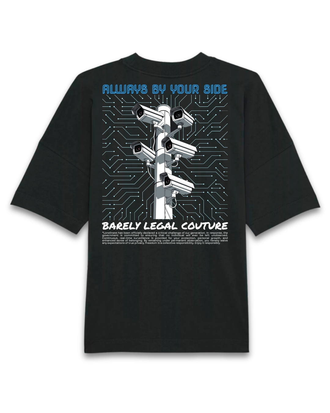 Tricou Oversized "Always by your side"