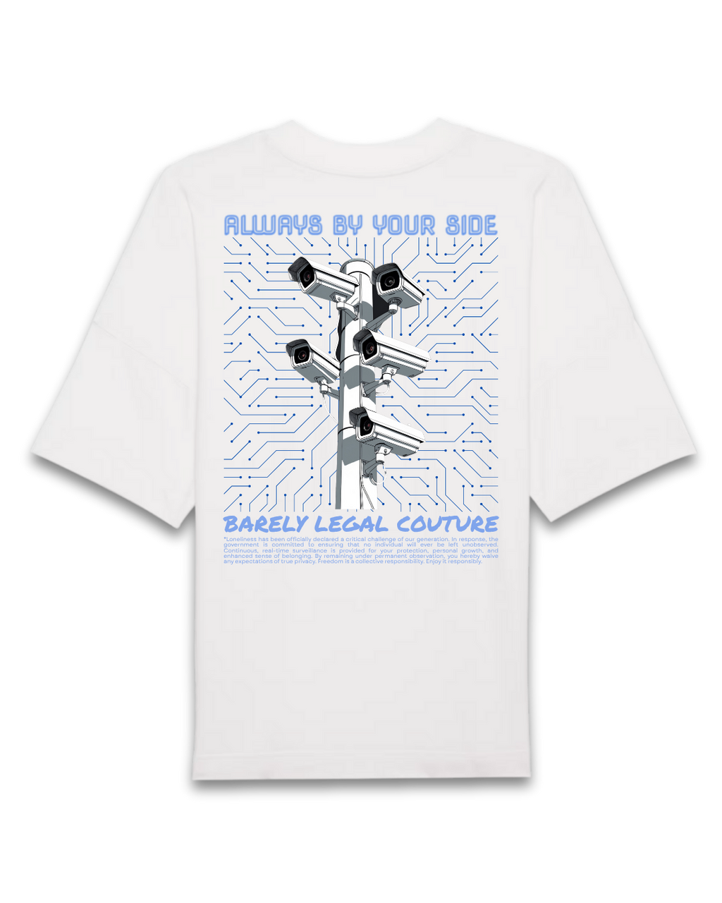 Tricou Oversized "Always by your side"