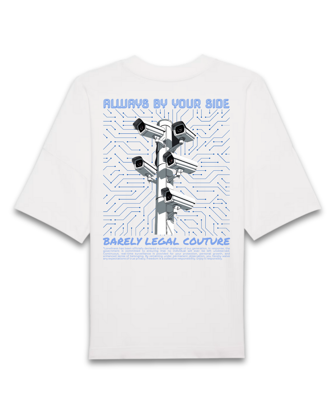 Tricou Oversized "Always by your side"