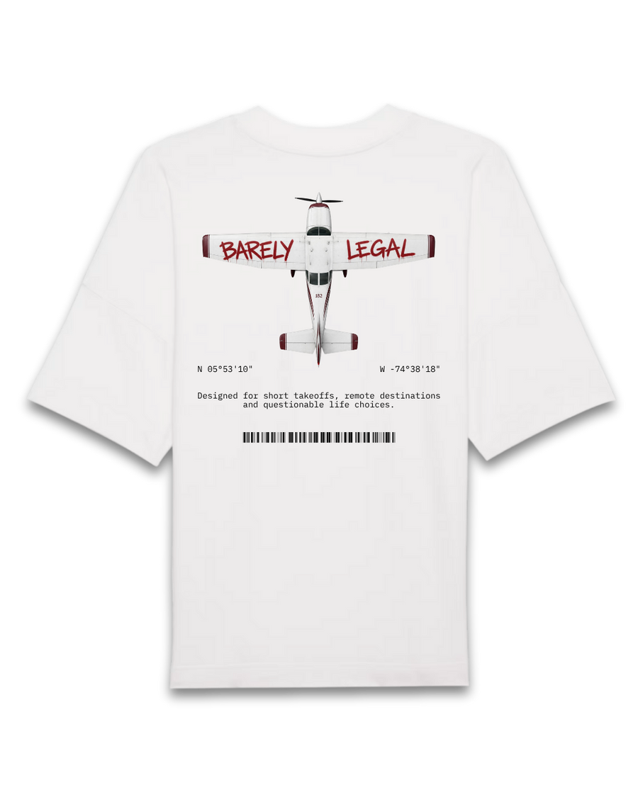 Tricou Oversized "Narco Plane"