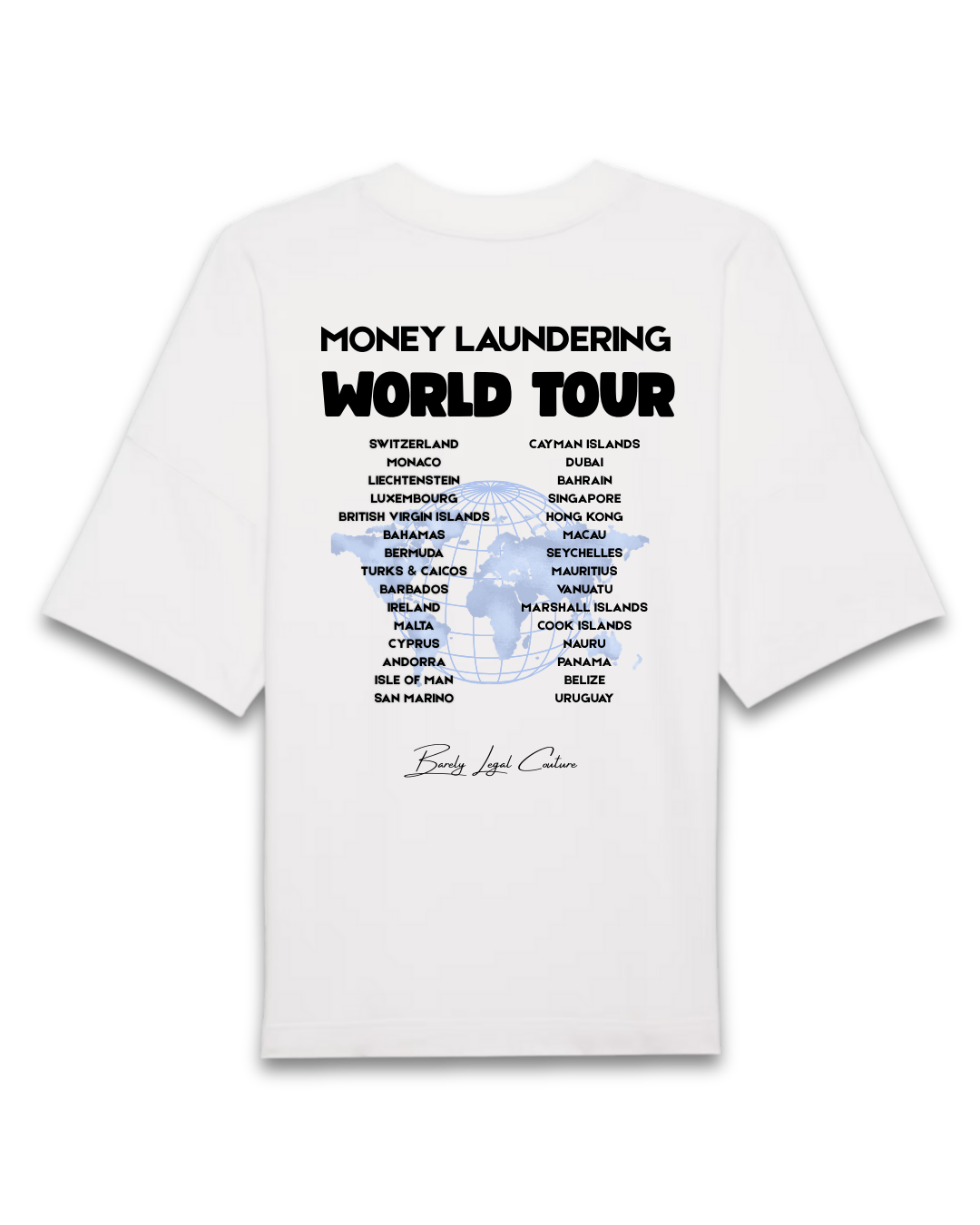 Tricou Oversized "World Tour"