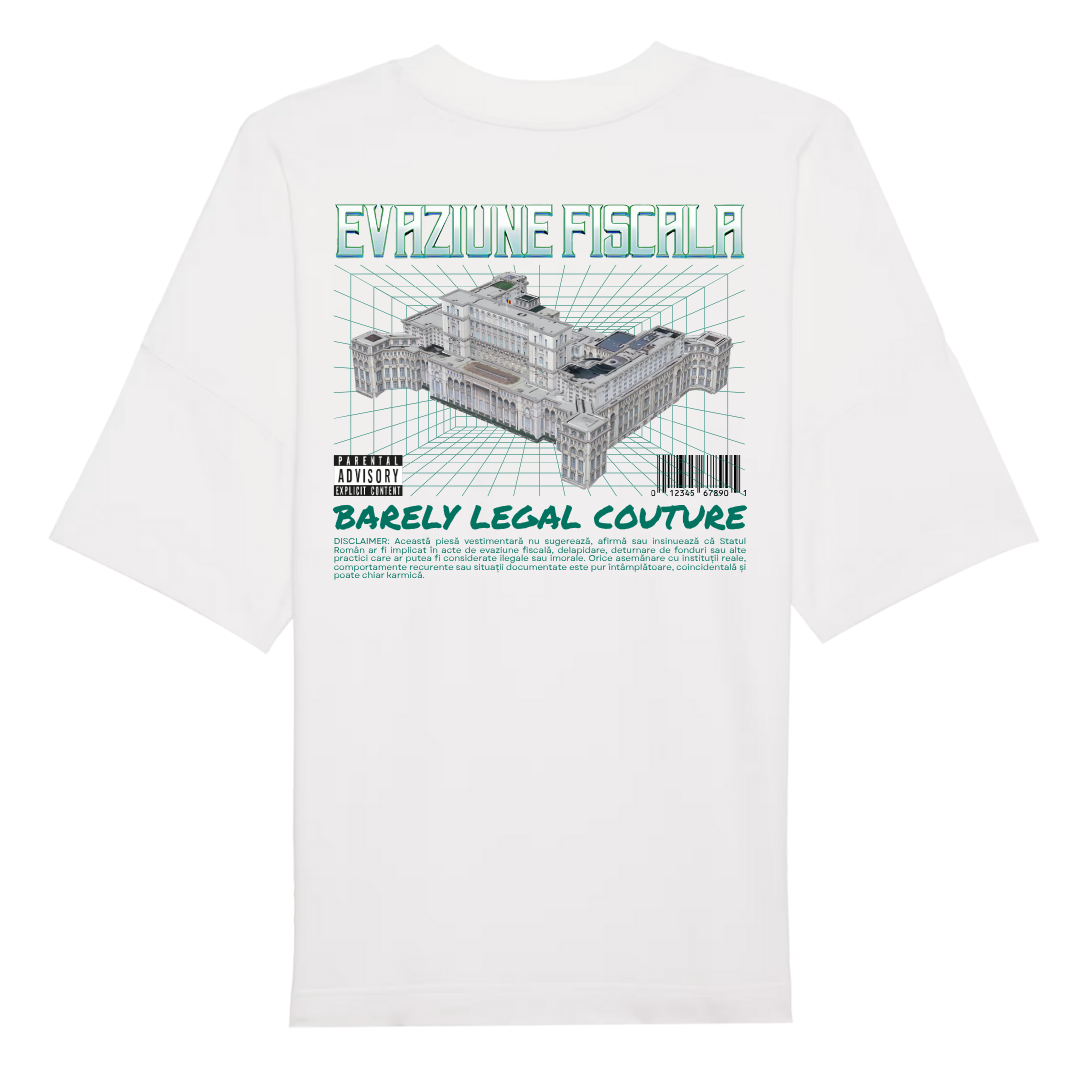 Tricou Oversized "Marea Evaziune"