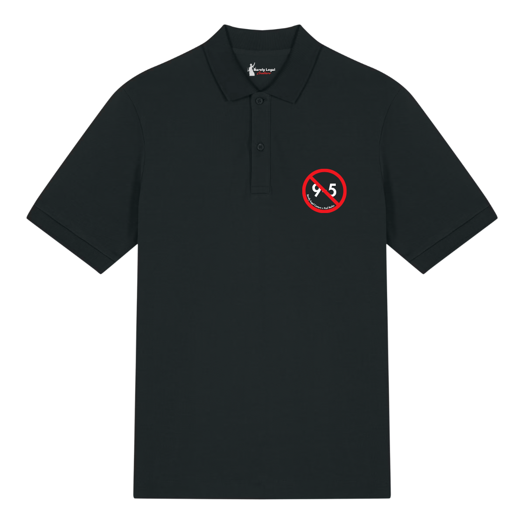 Tricou Polo "Anti-Job" x Paul Barbu