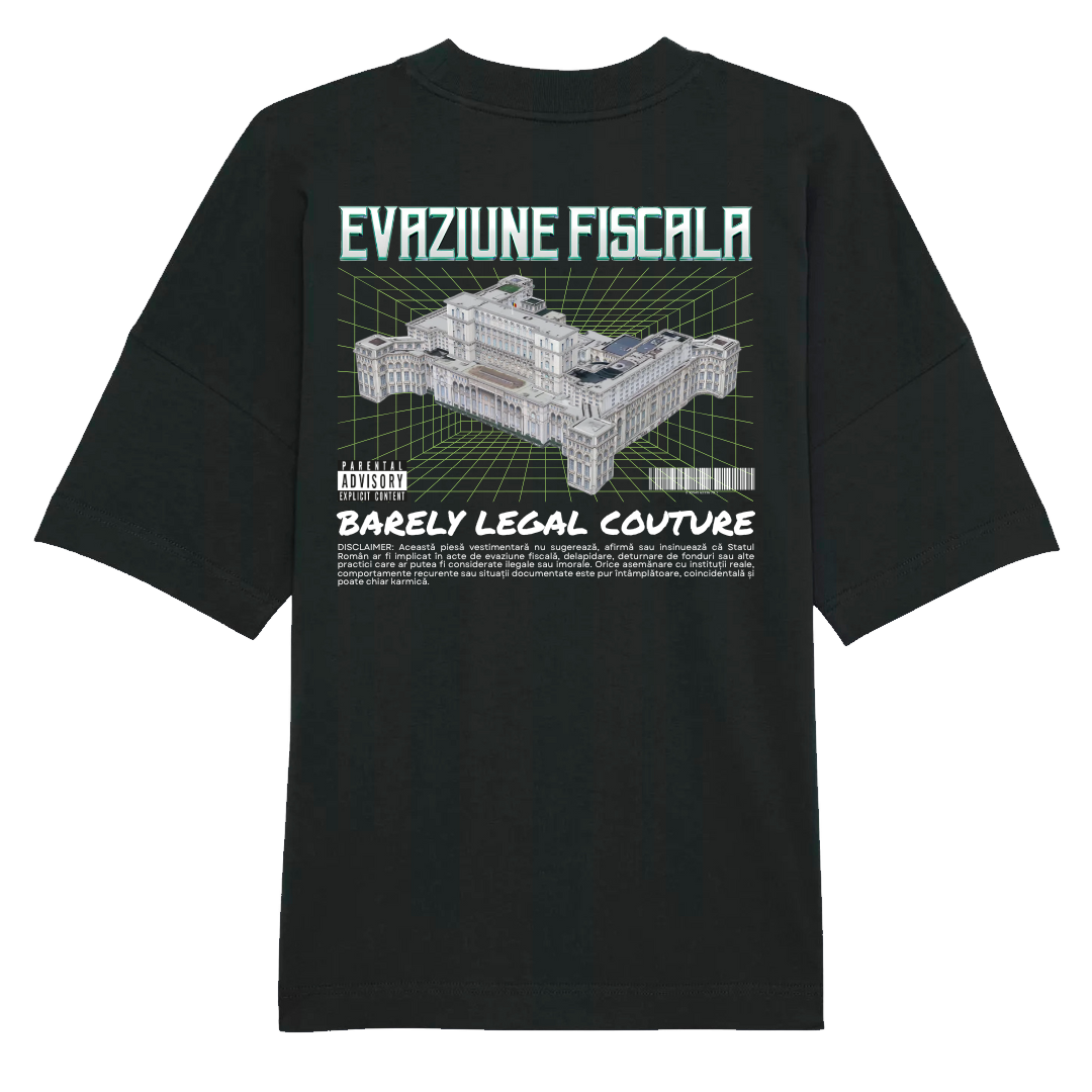 Tricou Oversized "Marea Evaziune"